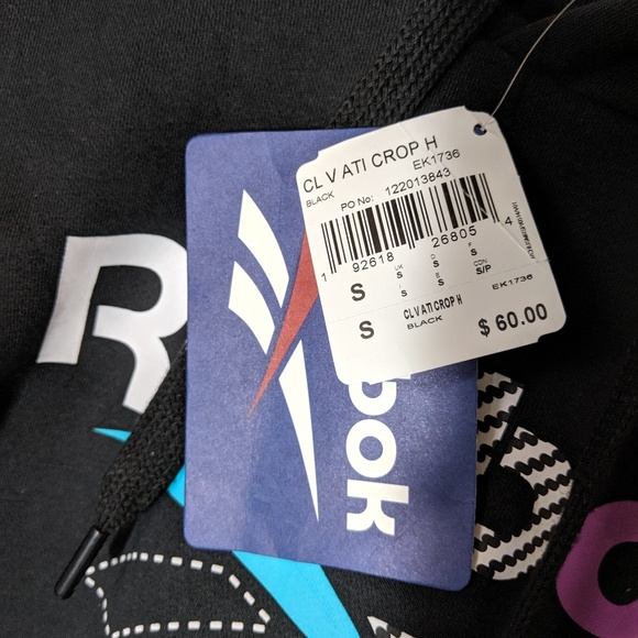 Reebok cropped sweatshirt - Picture 4 of 7